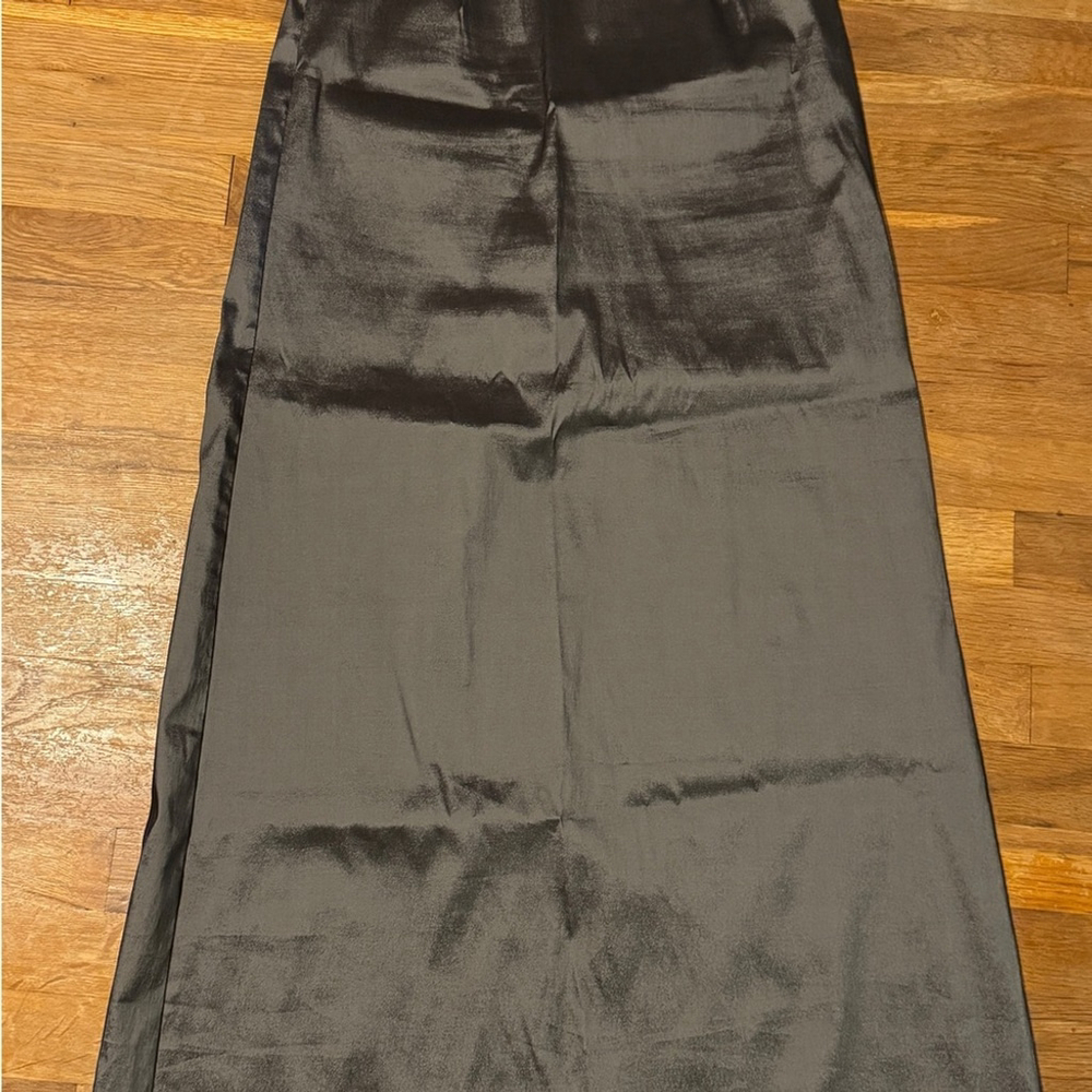 VTG Grey Taffeta Skirt